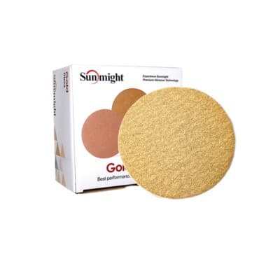 6 Inch 180 Grit Gold Grip Sanding Discs (50 Pack)