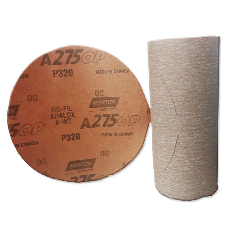 6" PSA 320 Grit Sandpaper