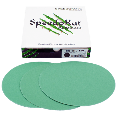 6 Inch 120 Grit Green Sandpaper
