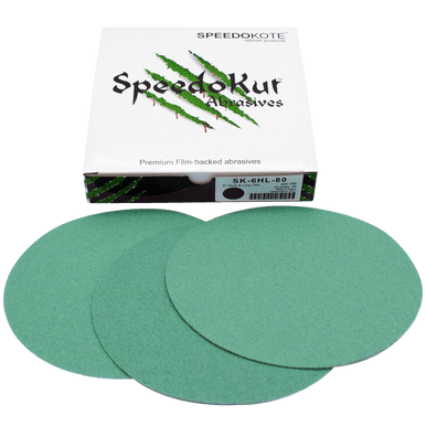 6 Inch 80 Grit Green Sandpaper