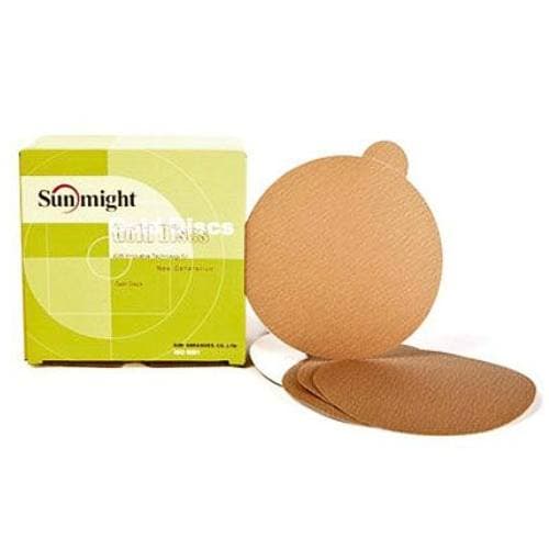 80 Grit PSA Gold Sandpaper Disc - 6 Inch